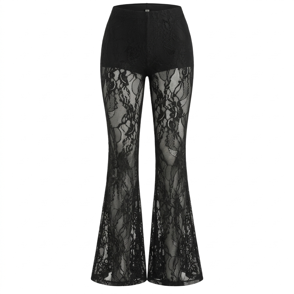 Lace Flare Pants
